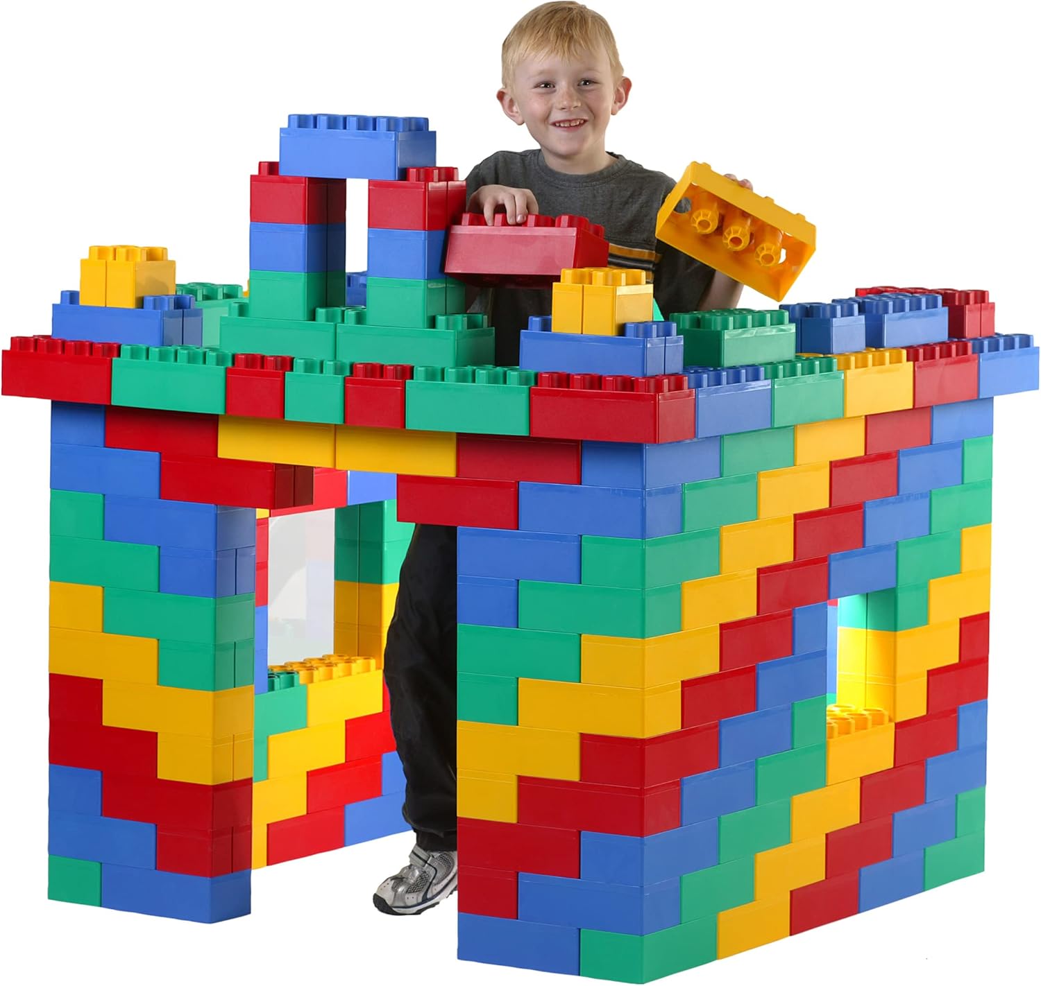 BiggoBlocks 192pc Jumbo Blocks Set Made in The USA 160