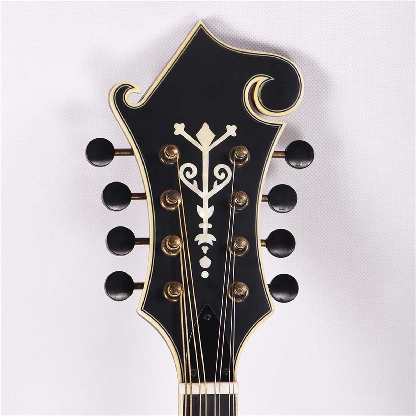 Generic Mandolin Instrument Mandolin Vintage Pure Handmade All Solid Wood Mandolin - Image 4