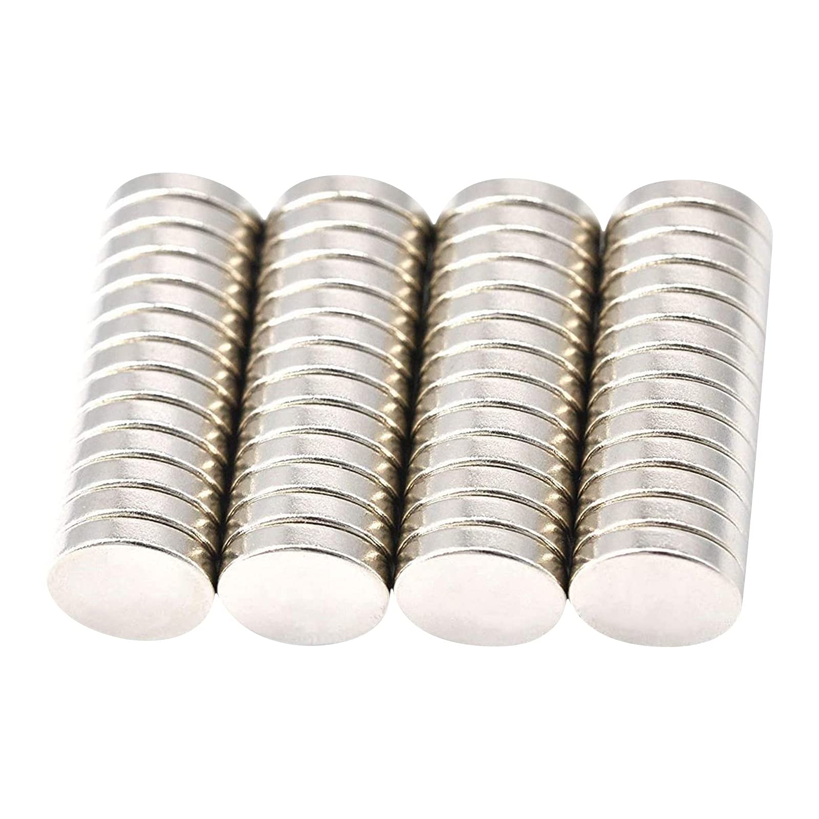 50 Neodymium N52 Cylinder Magnets Super Strong Rare Earth Disc 1/2