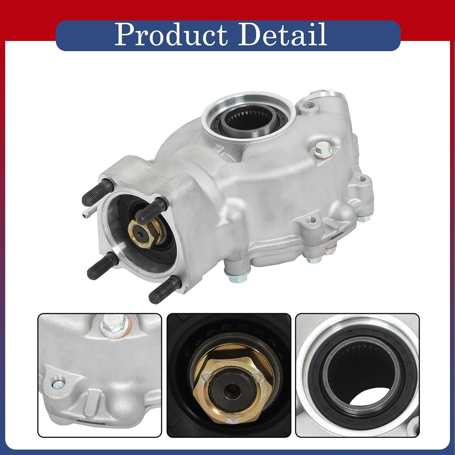 Rear Differential Replacement for 41300-HC4-000 41300-HC5-970 41300-HM5-A10 41300-HM5-850 Replacement for Honda Fourtrax 300 TRX300 1988 1989 1990 1991 1992 1993 1994 1995