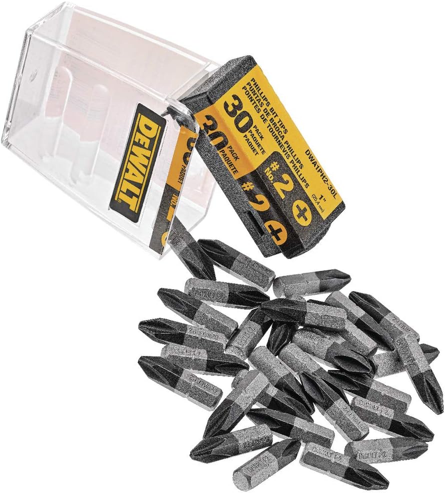 DEWALT DWA1PH2-30 1 In. Phillips #2 Bit Tip (30Piece)
