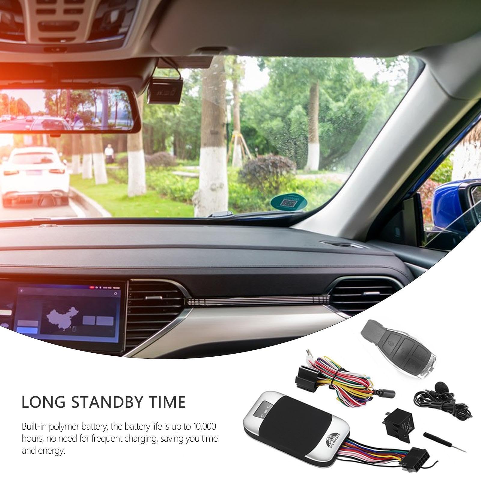 GPS Tracker Auto Tracker Auto, Allarme Auto, Antifurto Veicolare | Tracker Auto Per Furti Veicoli Tracciamento Geofence Zona Localizzazione Reale Dispositivo Allarme SOS