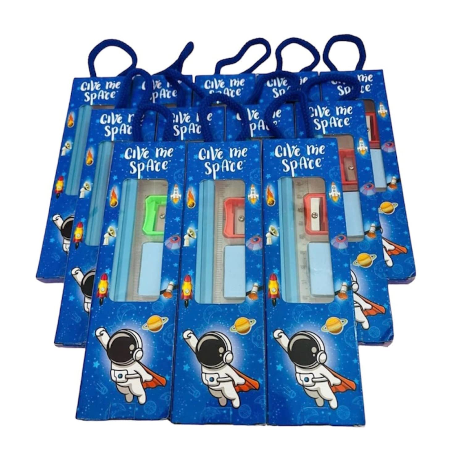 Taufa Villa12 x Space pencil stationery Pack Birthday Return Gifts for Kids in Bulk Party Favors for kids