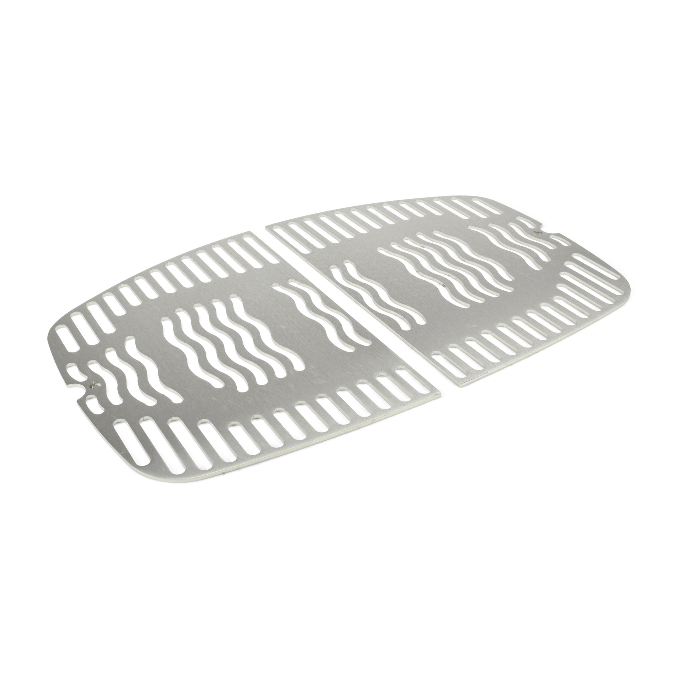 Grillrost.com Das Original Edelstahl INOX Grillroste für Napoleon Travel Q | spülmaschinenfest - Set aus 2 Hälften