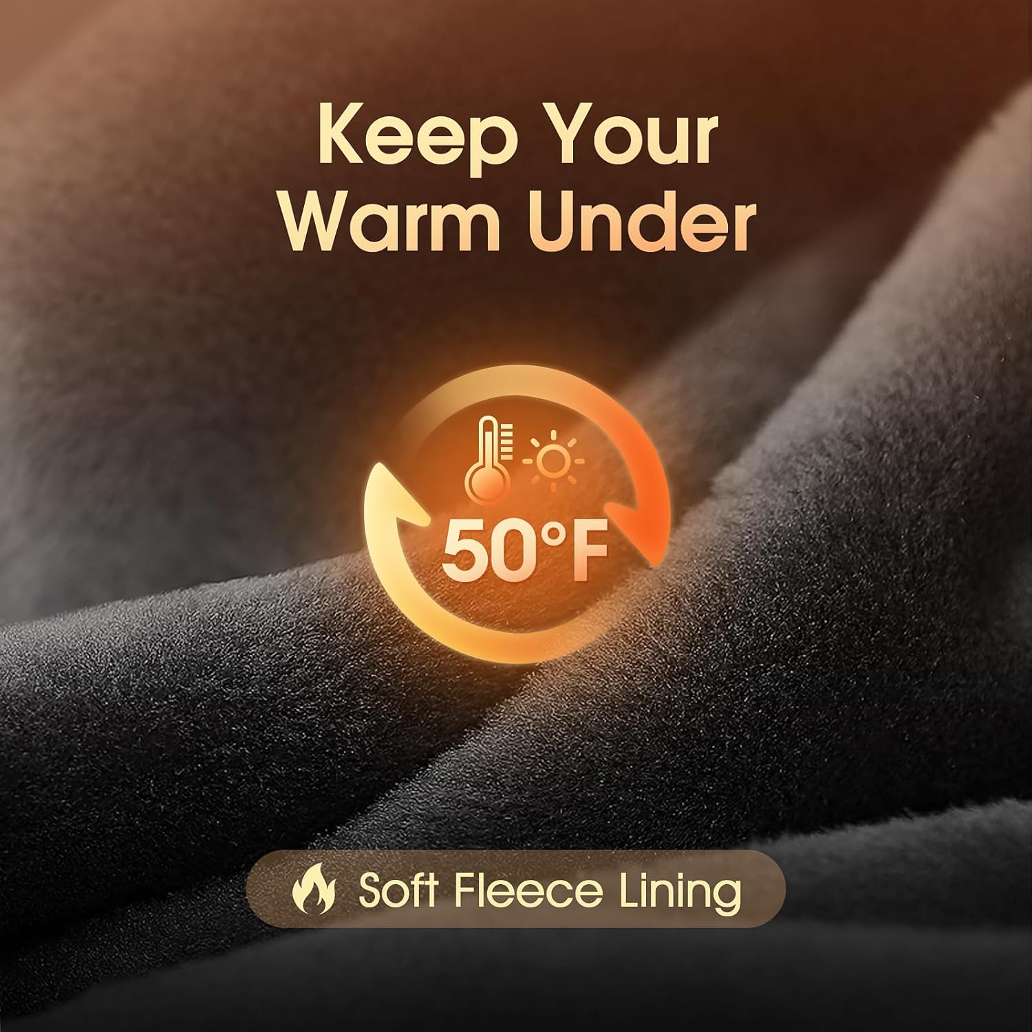 Thermal Leggings Women High Waist Fleece Lined Winter Leggings Workout Warm Yoga Pants Tights - Image 4