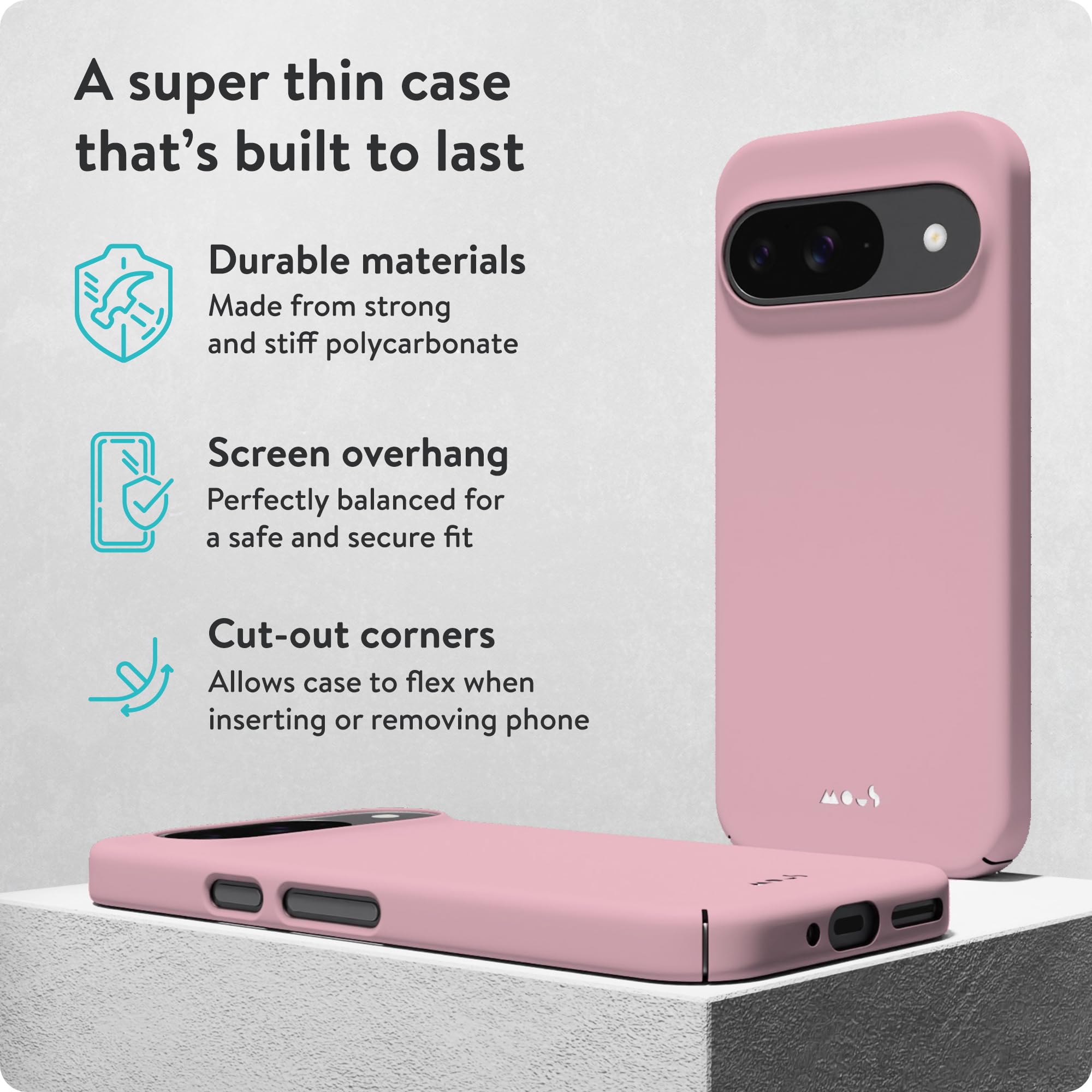moex Catena per cellulare compatibile con Google Pixel 9 Pro