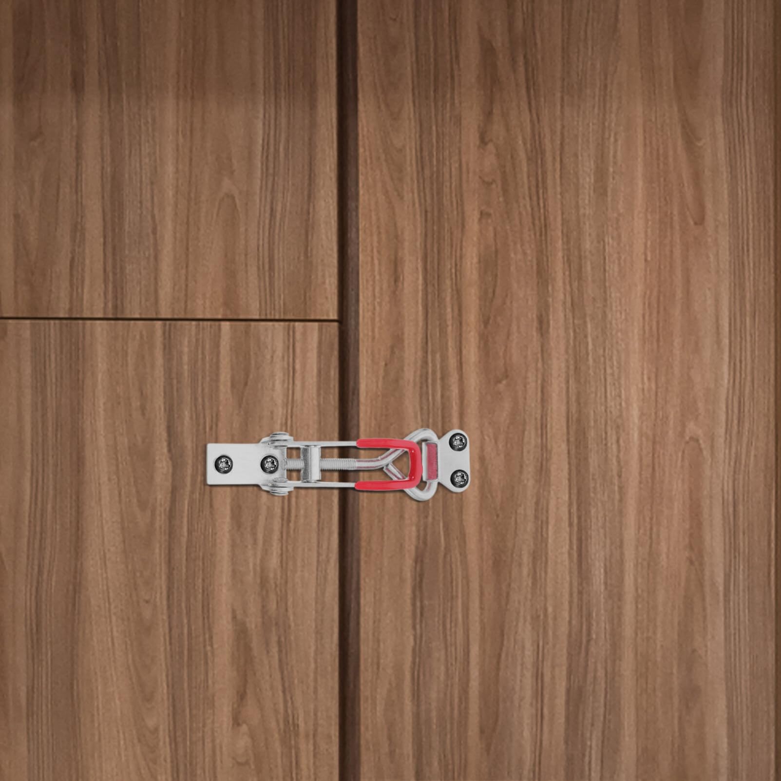 OUNONA 4pcs Pull Latch Clamp Heavy Duty Toggle Clamp Latch 360lbs Capacity Adjustable Toggle Clamp Quick Release Draw Latch for Door Box Case Cabinet Lid