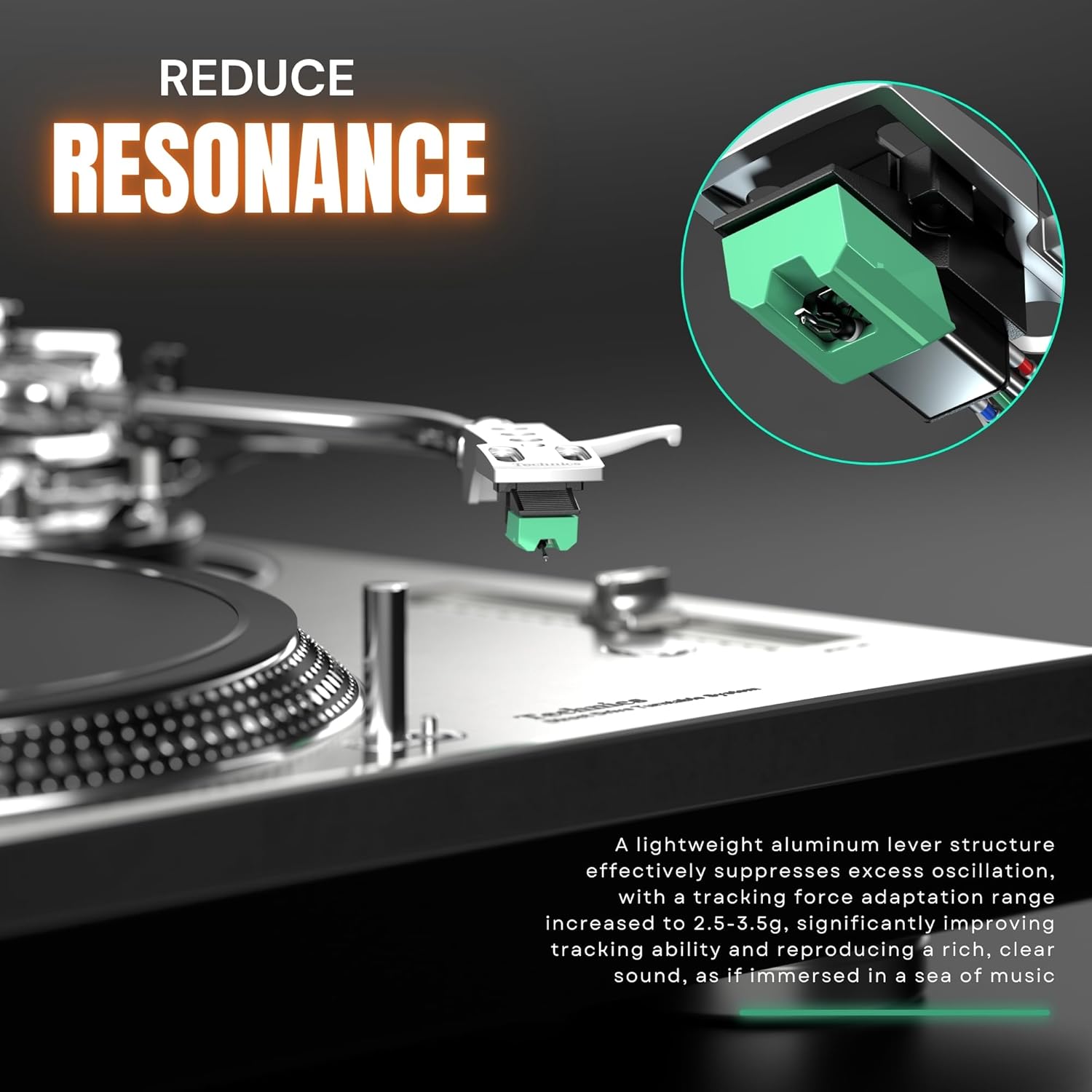 ATN95E Record Needle Replacement, Diamond Stylus Record Player Needle for Audio Technica AT-LP120-USB Turntables, Compatible with AT95E AT93 AT3400 AT3401 AT3450 Phono Cartridges - Image 4