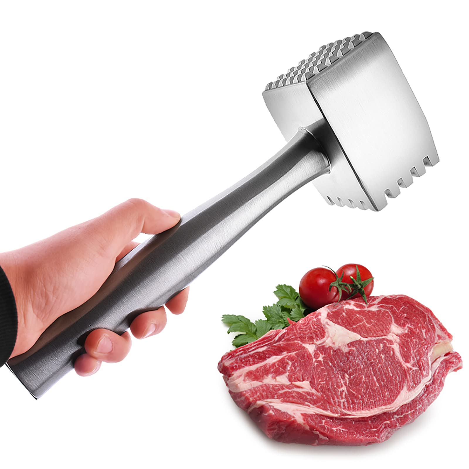 Lâche à steak en acier inoxydable 304 durable pour attendrir le poulet