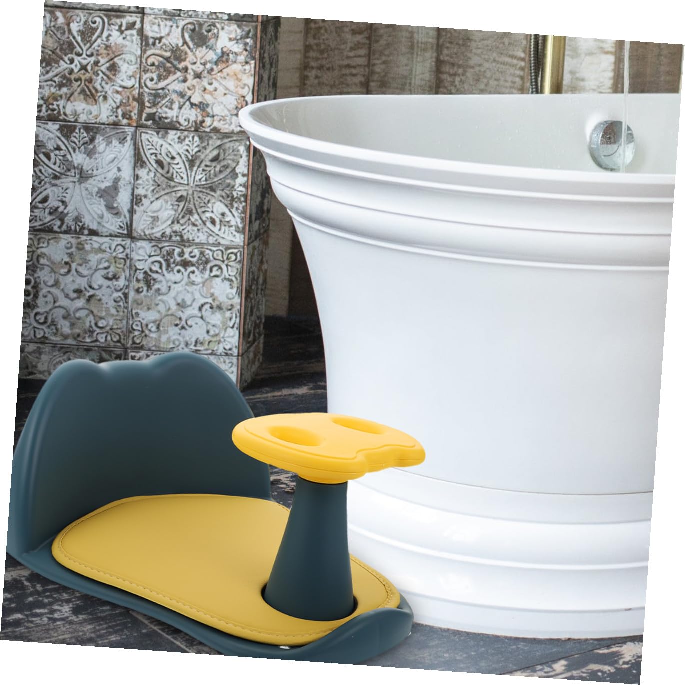 Badesitz Dusche Babysitz Für Neugeborene Babybäder Babybadewanne Säuglingssitz Badewanne Für Badezimmerbedarf Badebedarf Blau Polypropylen Pp
