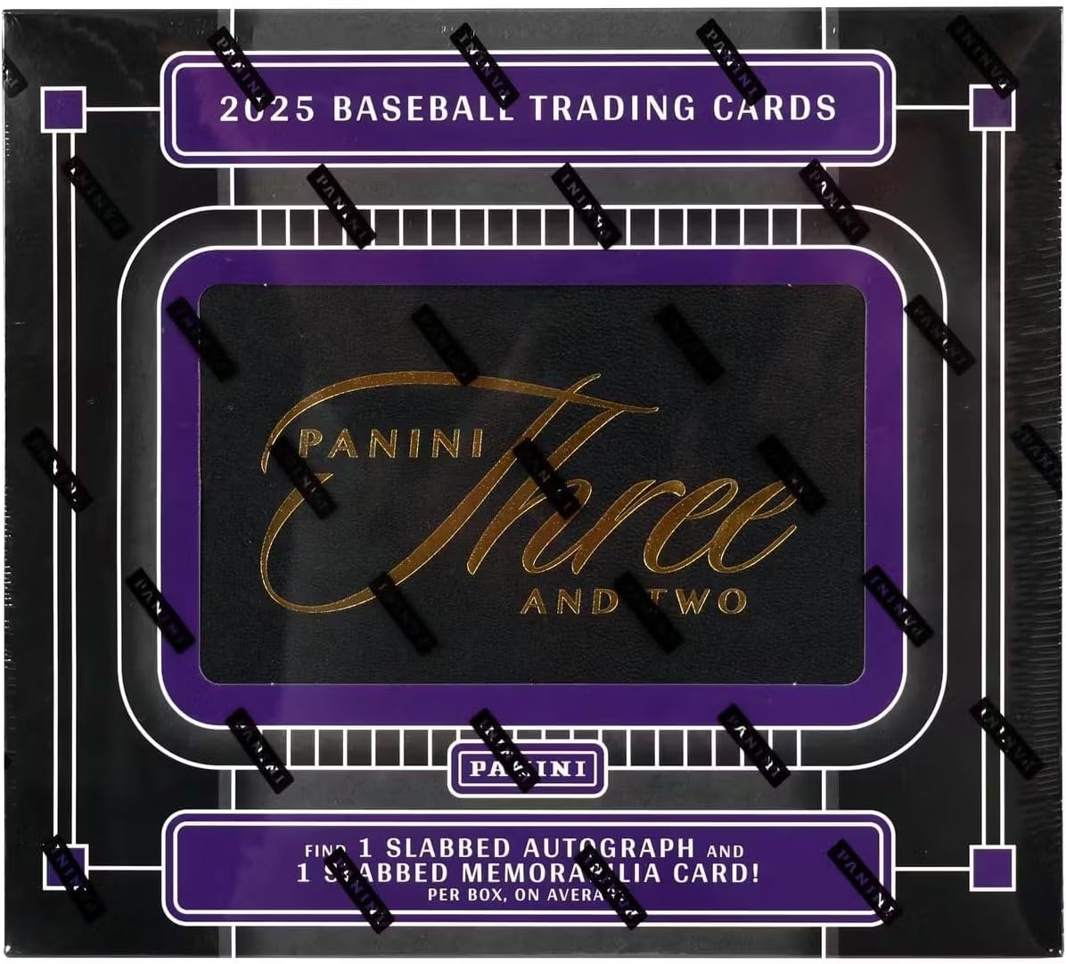2025 Panini Three and Two Baseball HOBBY box (5 cards/bx) - Image 1 of 2