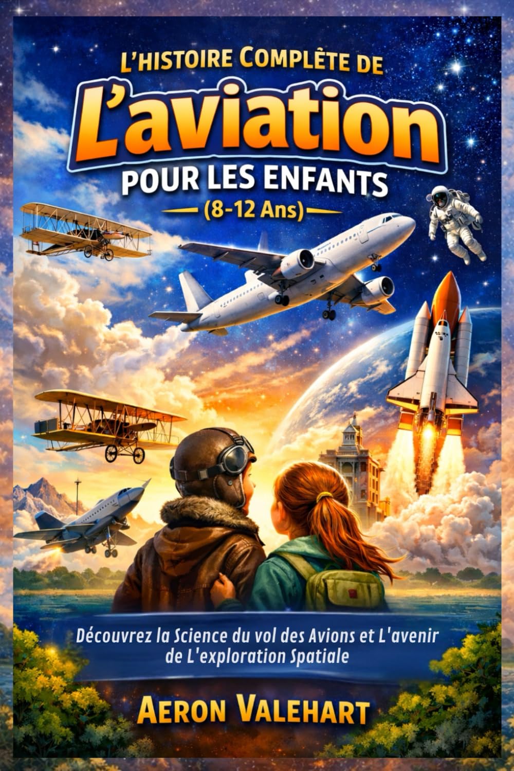 L'histoire Complète de L'aviation pour les Enfants (8-12 Ans): Découvrez la Science du vol des Avions et L'avenir de L'exploration Spatiale