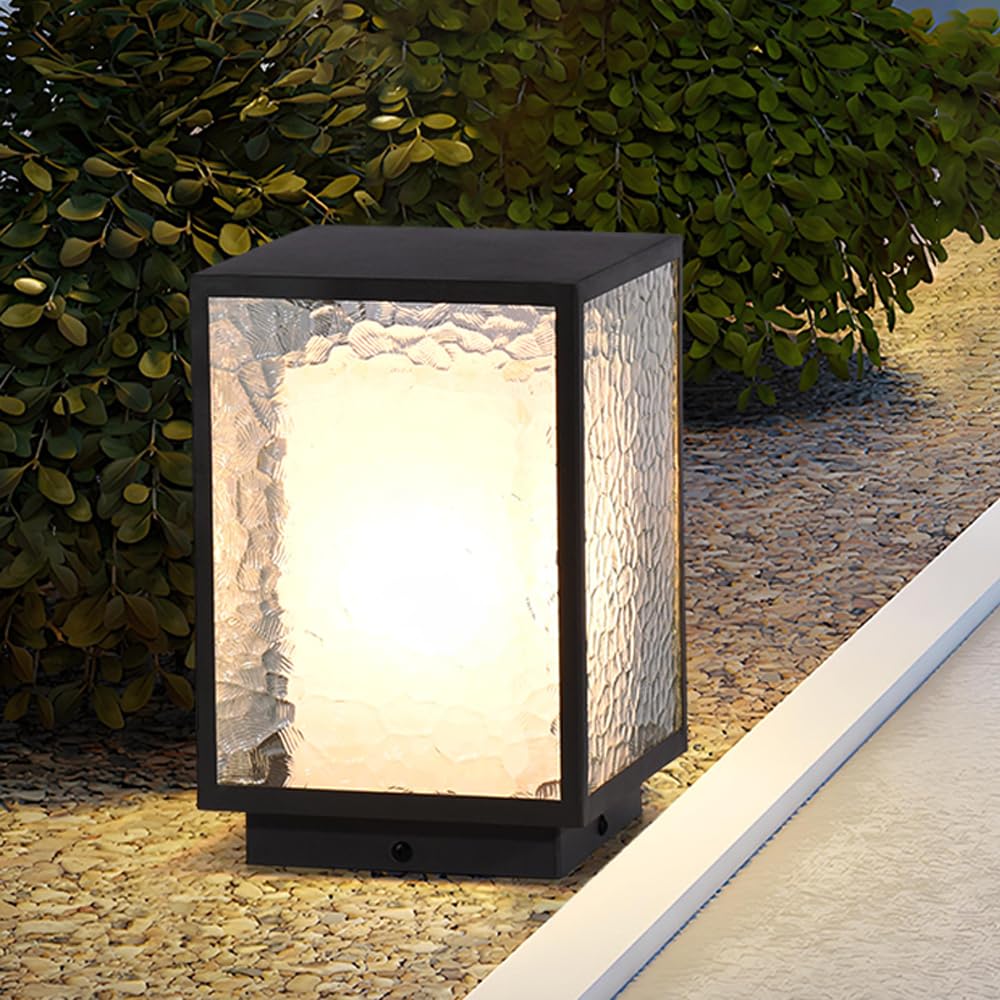 Lanterne de jardin étanche pour sécuriser vos piliers et votre portail