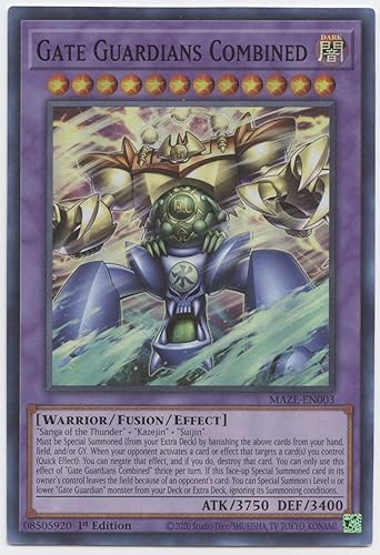Gate Guardians Combined - MAZE-EN003 - Super Rare - 1 Edición