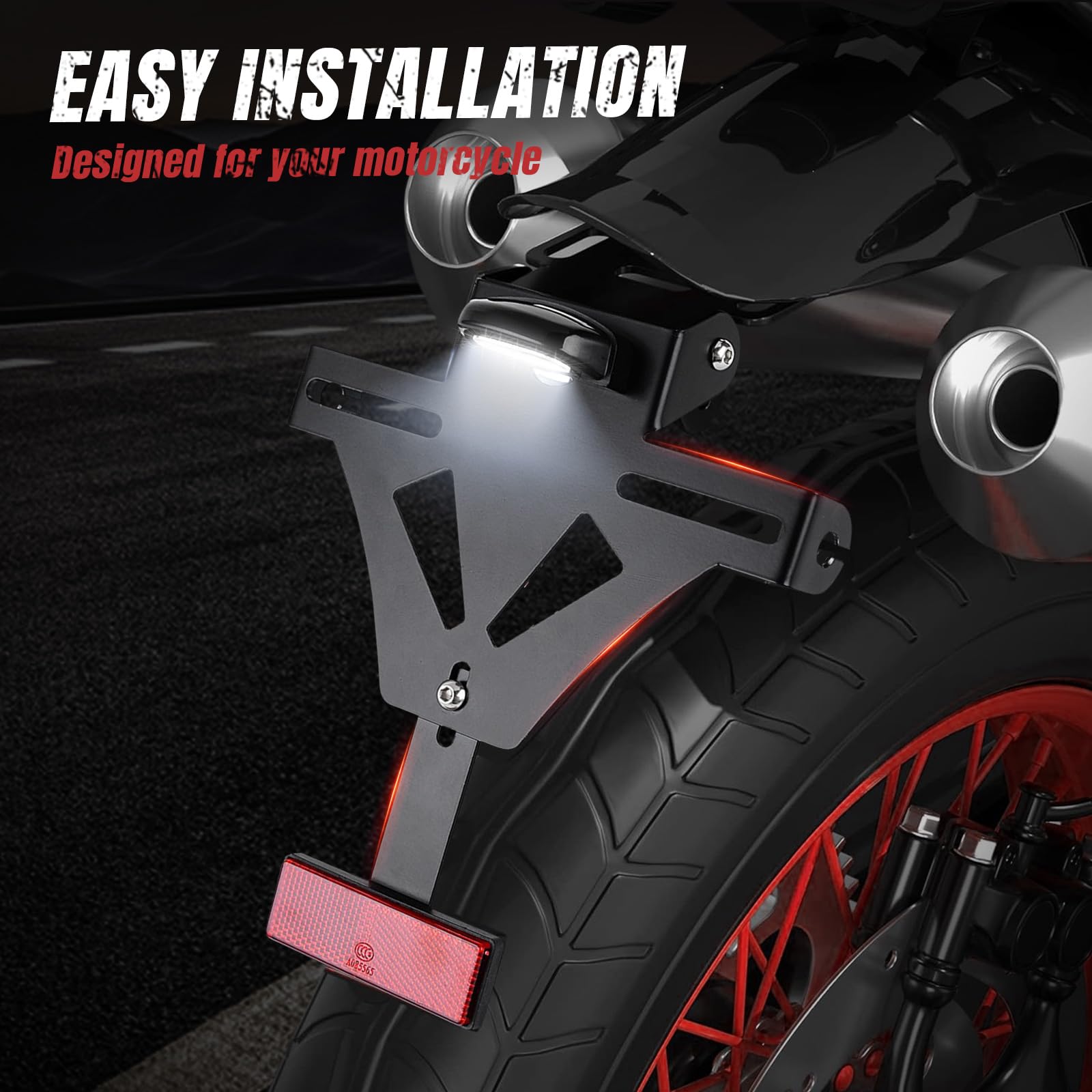 Kentekenplaathouder voor de Yamaha R6 2008- 2016 RJ15 YZF-R6 - Onderdelen | Yamaha
