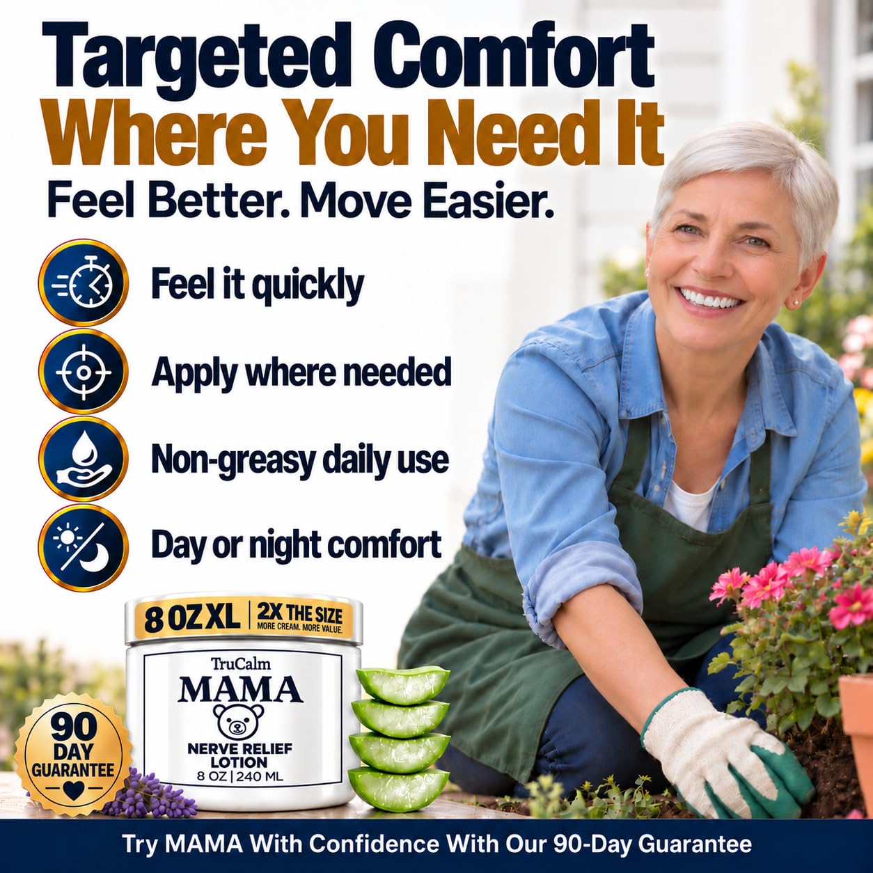 Mama-Bear Magnesium Cream – Neuropathy Nerve Relief Cream – XL 8 Oz — Amazon image 4