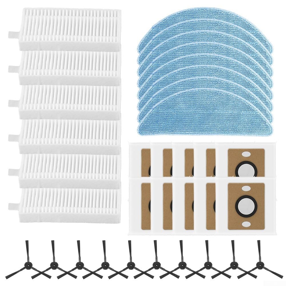Lot de 4 sacs à poussière pour aspirateur robot ILIFE V9 Pro (B)