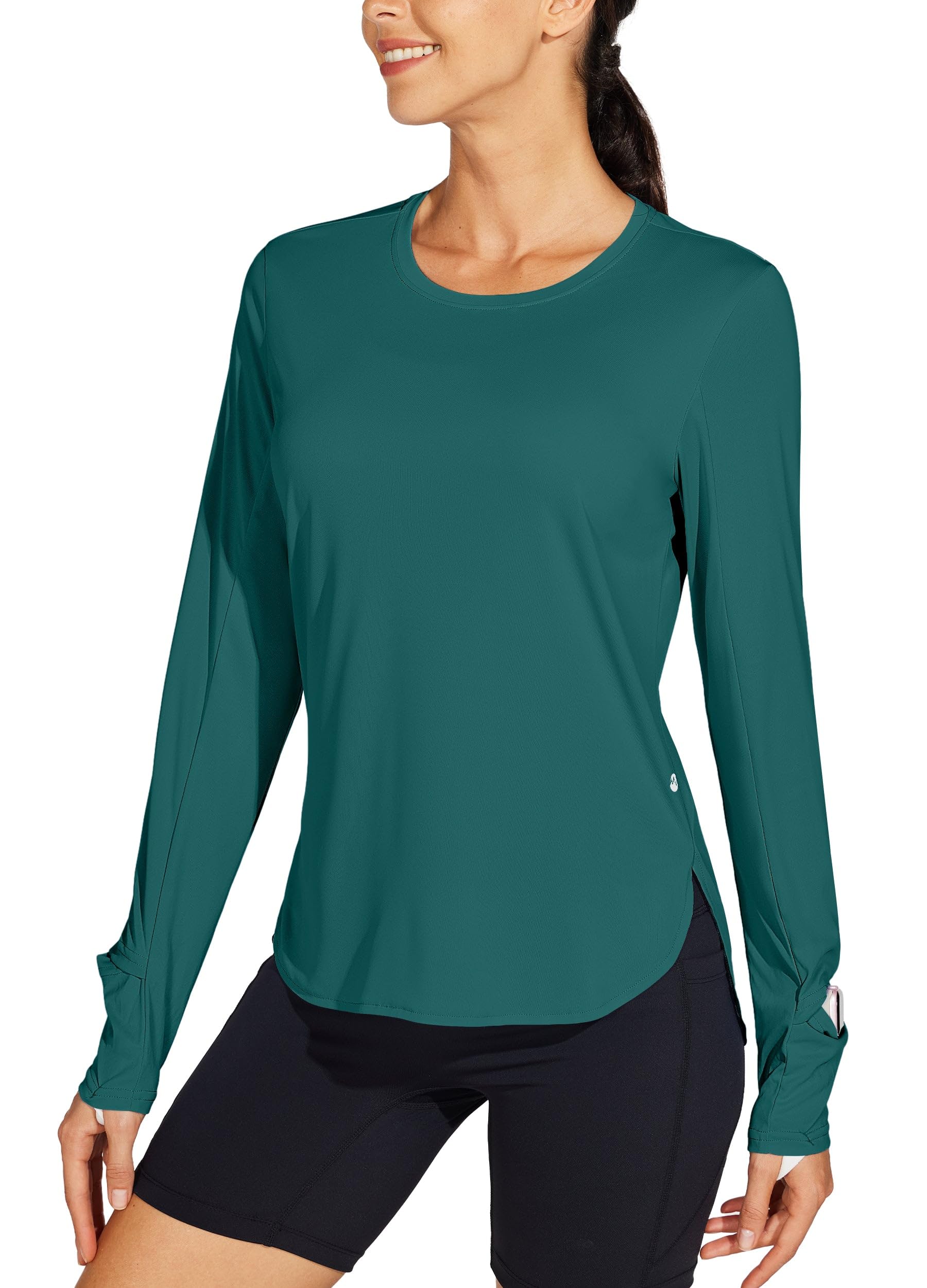 Willit Women's Sun Shirts UPF 50+ SPF Long Sleeve Hiking Lightweight Quick Dry UV Protection Outdoor