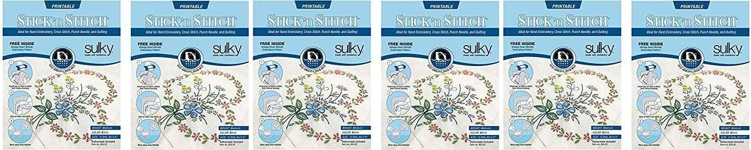 Sulky Stick N Stitch stabilizer (2-Pack) 3Pack of 2
