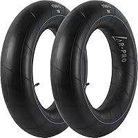 Vista 15 de Paquete de 2 tubos interiores de motocicleta de 2.50/2.75-17 pulgadas (70/100-17), compatibles con Honda, Coolster, TaoTao, 110cc, 125cc y 140cc