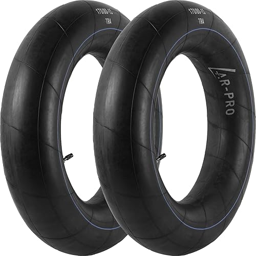 Miniatura 15 de AR-PRO (Paquete de 2) Tubos interiores de repuesto para bicicleta de tierra 2.50/2.75-10, resistente con vástago de válvula curvado TR-87