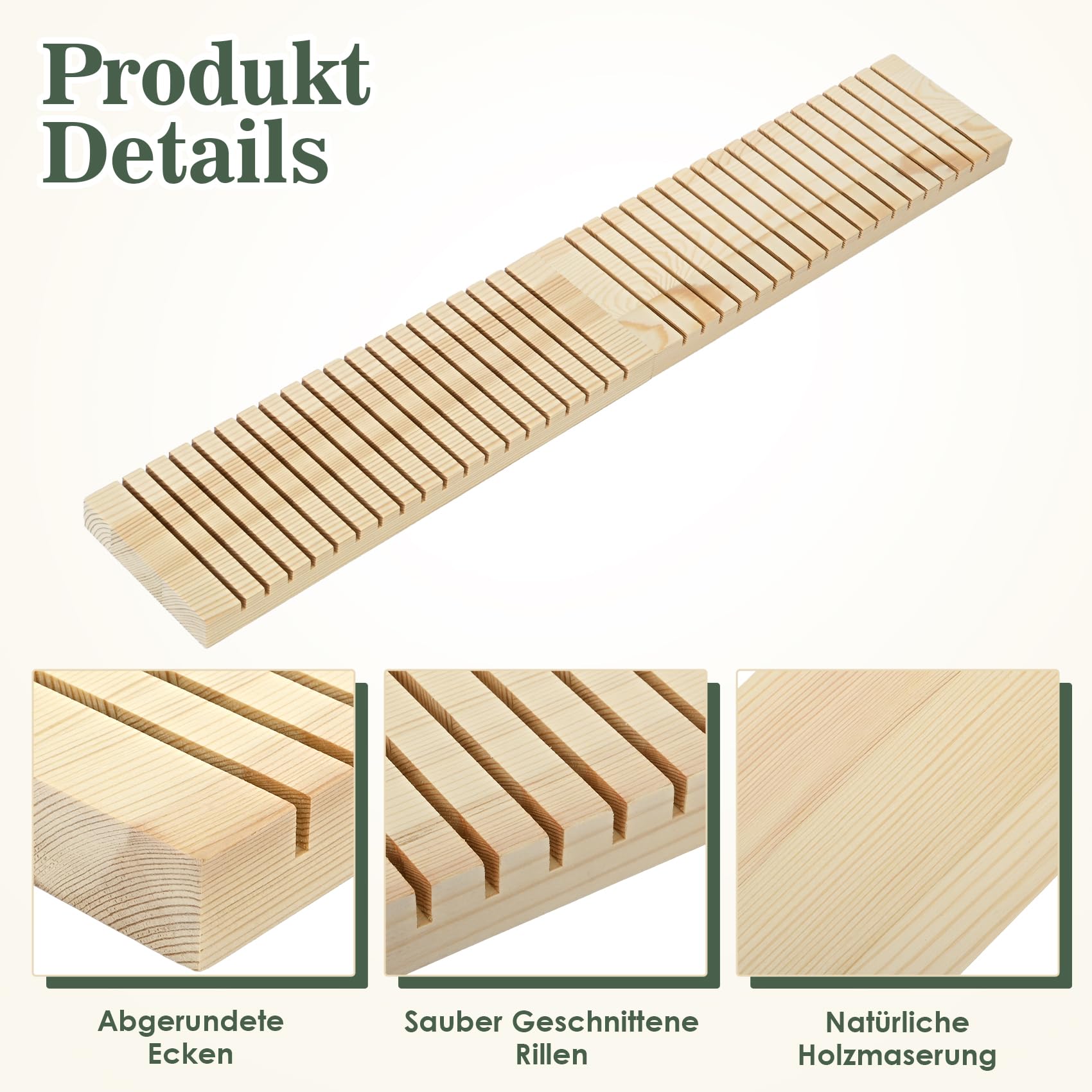 Lot de 8 porte-badges en bois pour cartes de visite avec compartiment pour carte d'identité, plaque nominative, rangement de cartes de notes, porte-cartes pour usage professionnel (60 x 8,9 x
