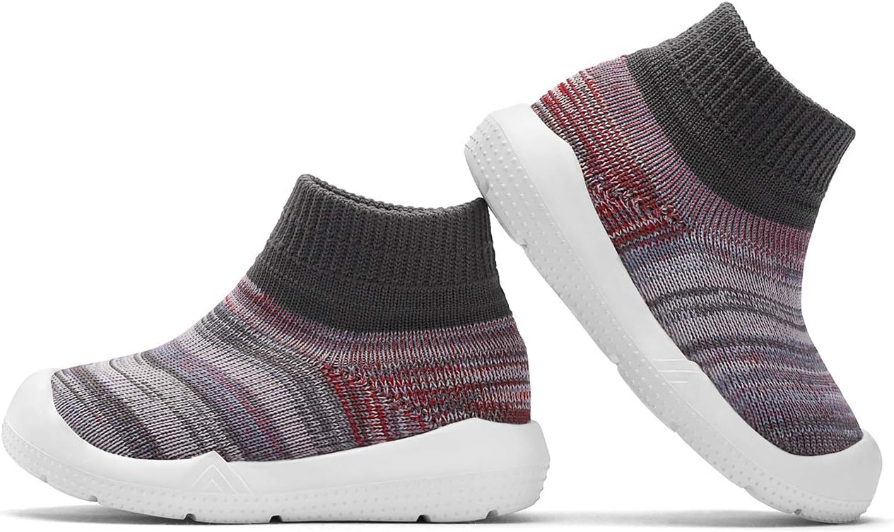 Engtoy Baby Sock Shoes Baby Walking Shoes Infant Non-Slip Breathable Slippers with Soft Rubber Sole Baby Boys Girls Slip On Sneakers - Image 2