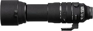 easyCover - Lens Protection Camouflage Cover - Objektivschutz - Schutz für Ihr Kameraobjektiv - Geeignet für Sigma 150-600mm F5-6.3 DG DN OS Sports (Sony E) - Schwarz