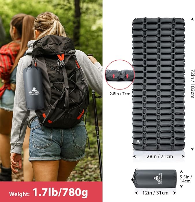 Isomatte mit kleinem Packmaß