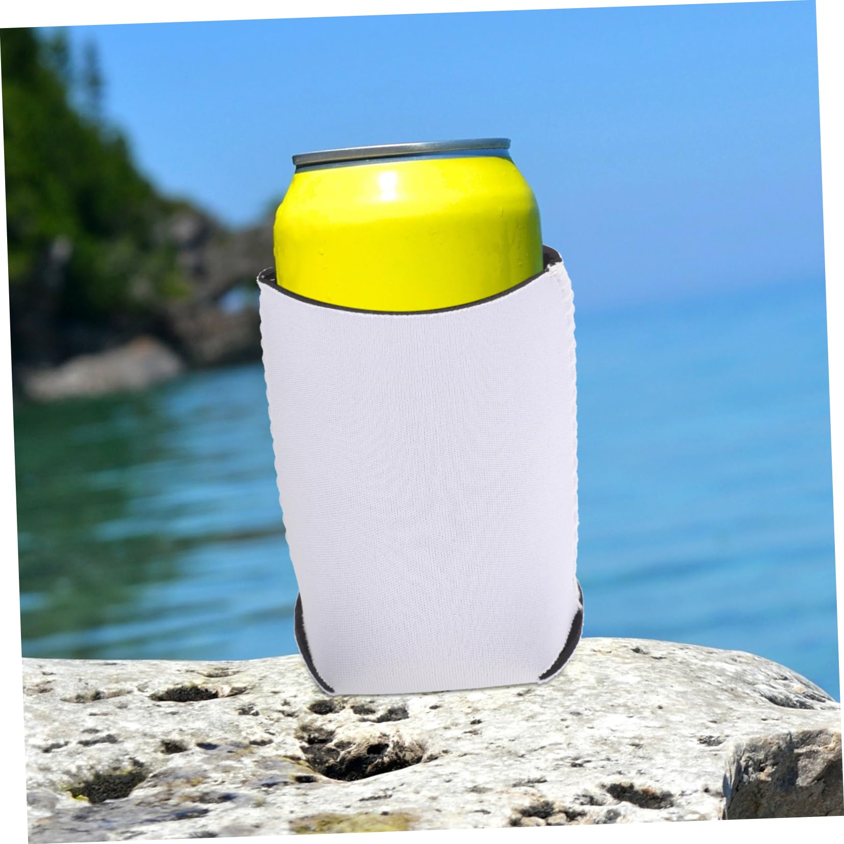 Unomor Thermal Bottle Covers 10pcs Sublimation Can Cooler Insulated Beer Can Sleeve Beer Bottle Sleeves for Wine Water
