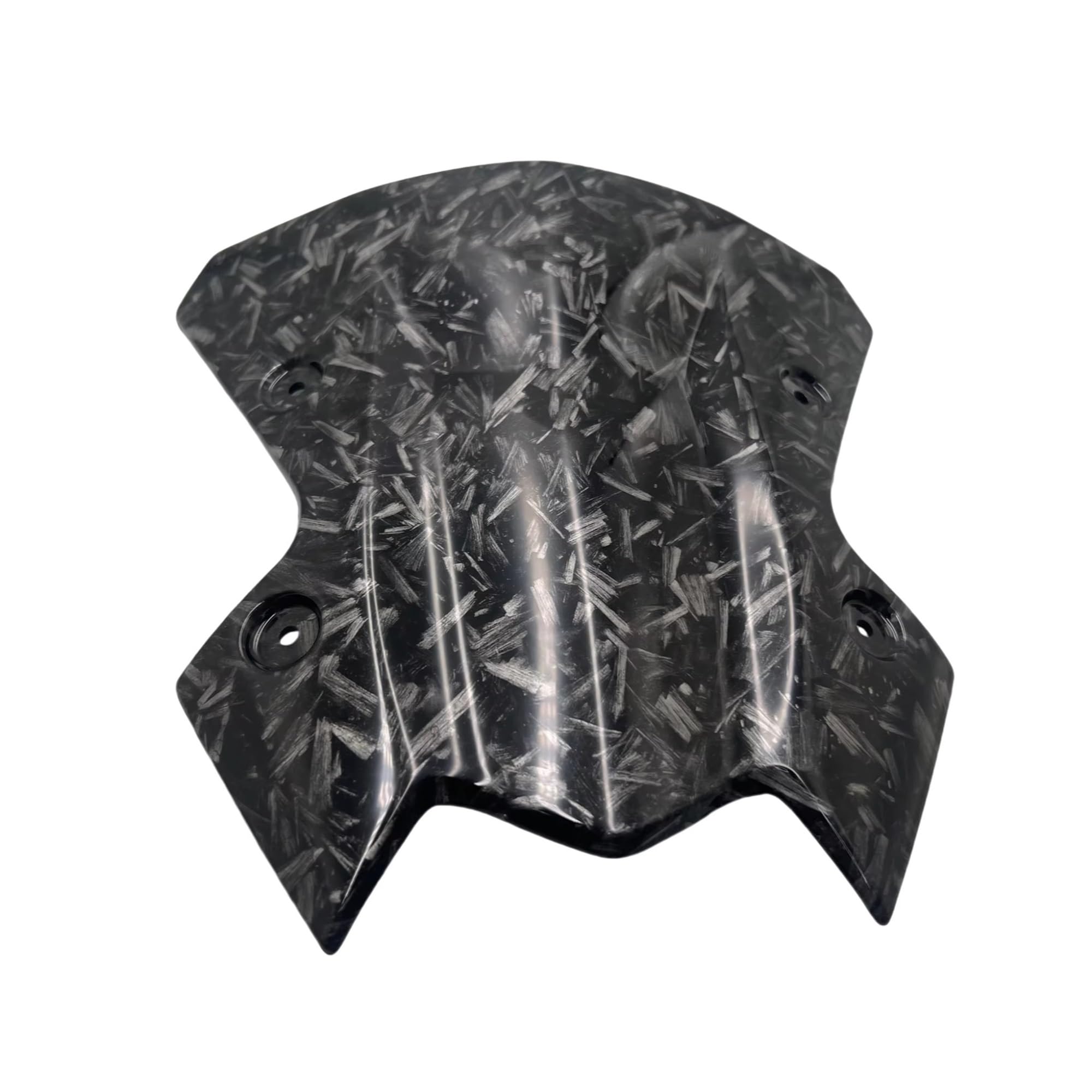 Pare-brise Z650 en fibre de carbone style pour moto Kawasaki 2017-2019