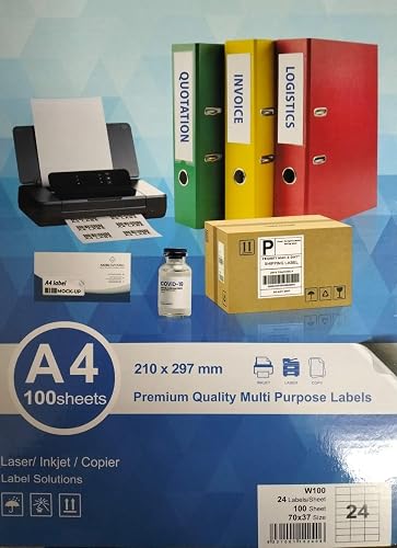 Laser Labels 24up (70 x 37)