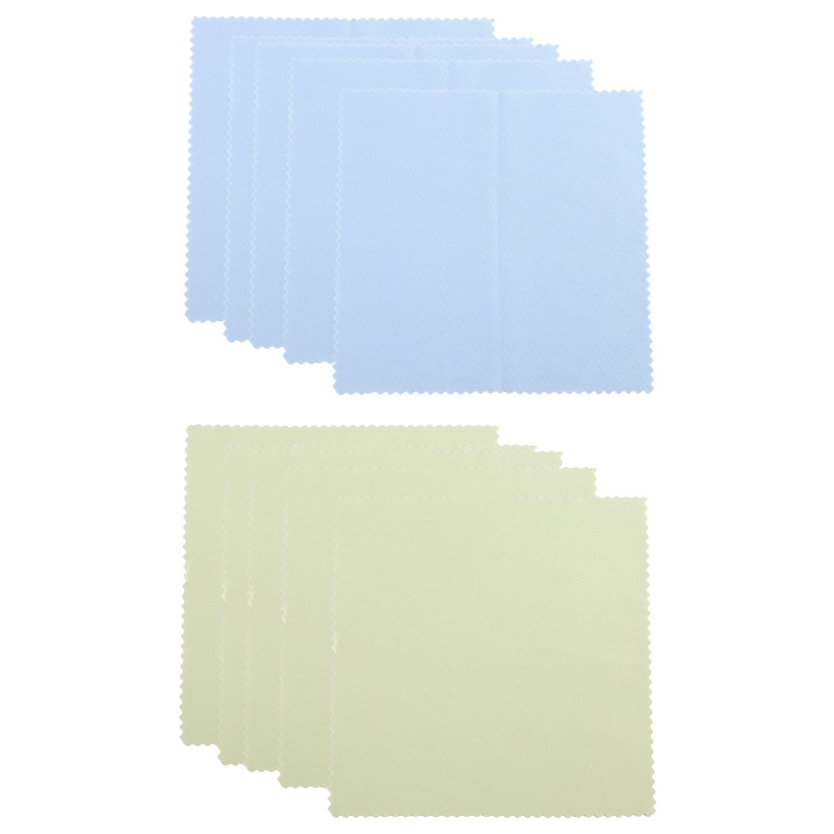 Pack 10 Microfibre Cleaning Cloth for/Clenz/Glasses/Lens Optical Wipes Spectacles/CameraSpectacles/Sunglasses, Camera Lenses/CD'S, DVD'S, PDA'S, IPads Screens