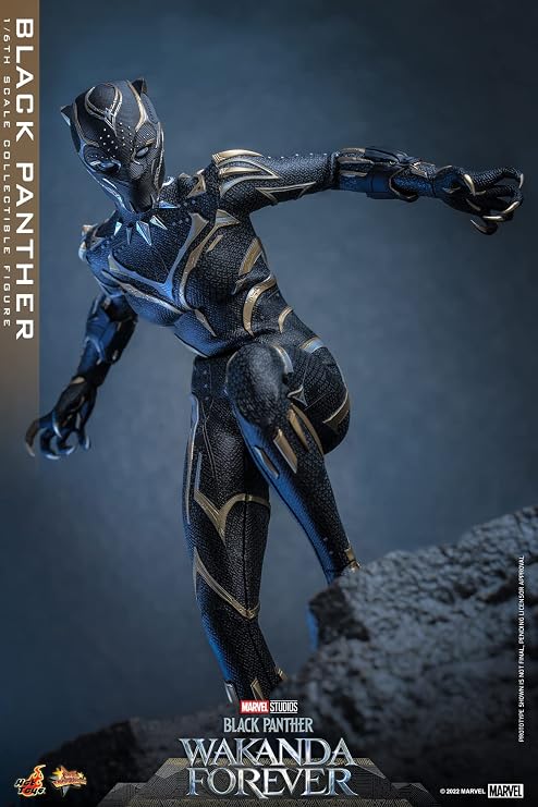 Hot Toys Movie Masterpiece Black Panther Wakanda Forever 1/6 Scale Figure