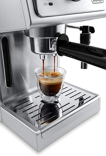 Miniatura 7 de DeLonghi Máquina de café expreso y capuchino 15 pulgadas acero inoxidable