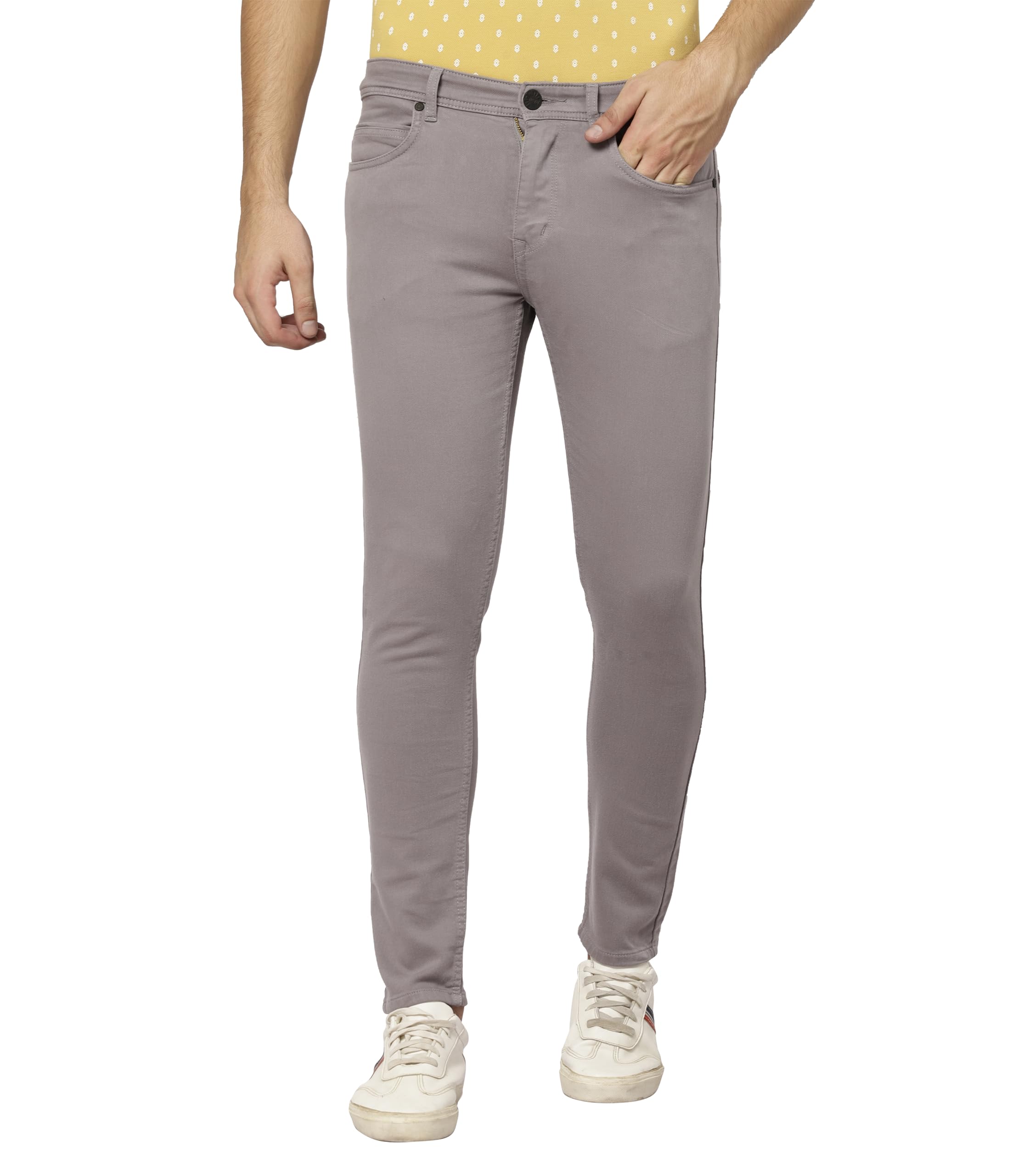 Men's Premium Stretchable Casual Pants | Slim Fit | 360° Power Stretch | Office/Party/Workout | Wrinkle Resistant | Chinos Pants for Men | Trouser for Men | Fashionable Trouser-image-0