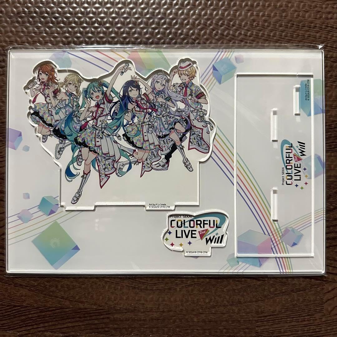 COLORFUL LIVE 2nd Willセカライ アクリルジオラマ プロセカ セカライ