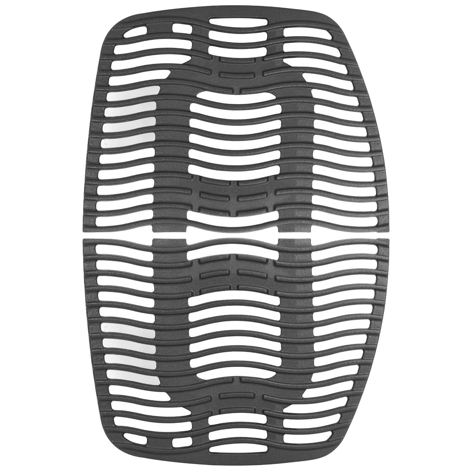 Cast Iron Grill Grates for Napoleon Gas Grill All TravelQ 285 Series,for Napoleon Travelq Pro 285 Accessories Pro285x, PRO285X-BK, PRO285, PRO285-BK, TQ285X, TQ285X-1, TQ285X-BL,Non-Stick,2PCS