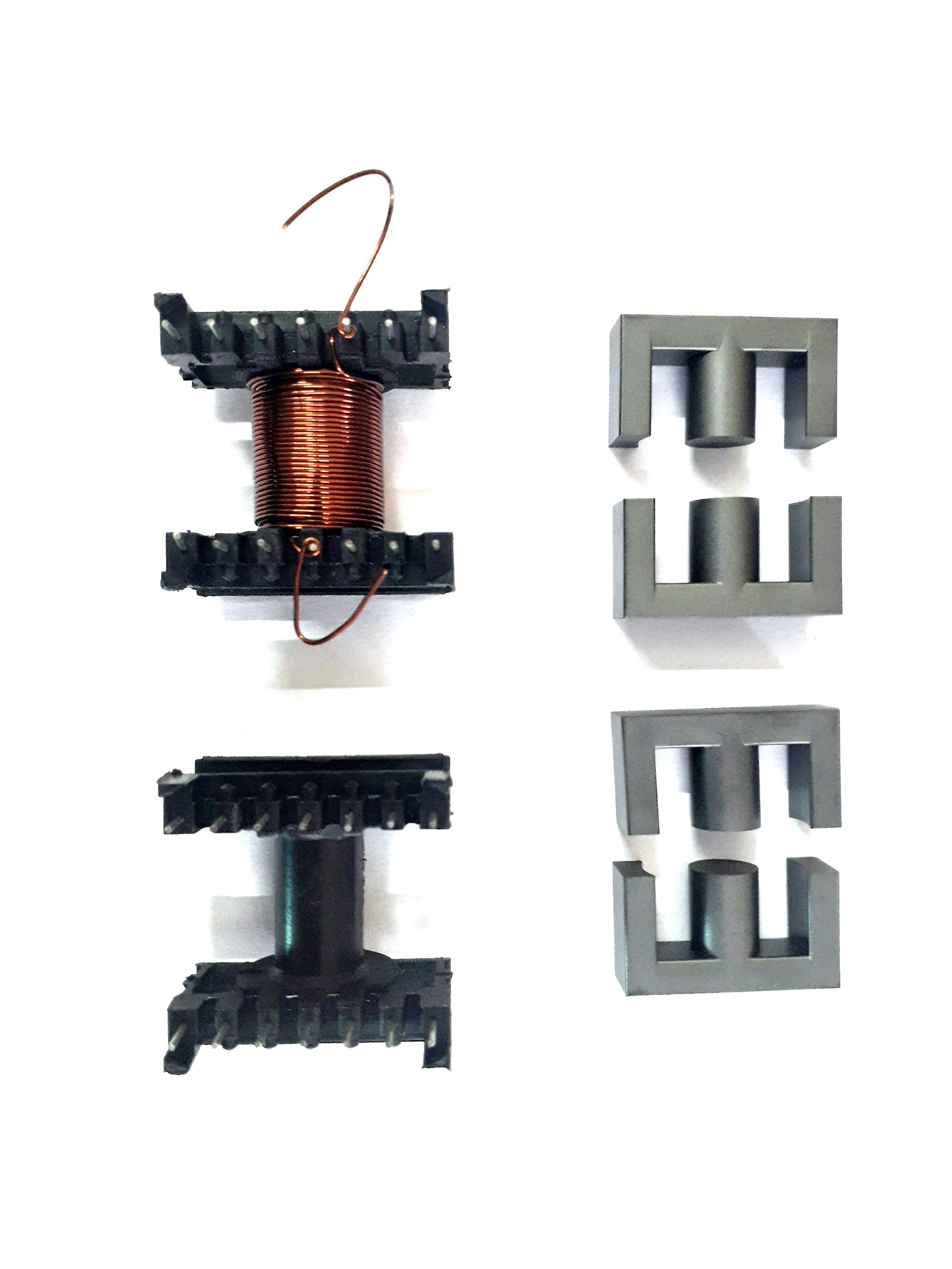 ETD29 Ferrite Cores and Bobbins Set of 2, for Two Transformers with 6 Meter Wire-picture-28
