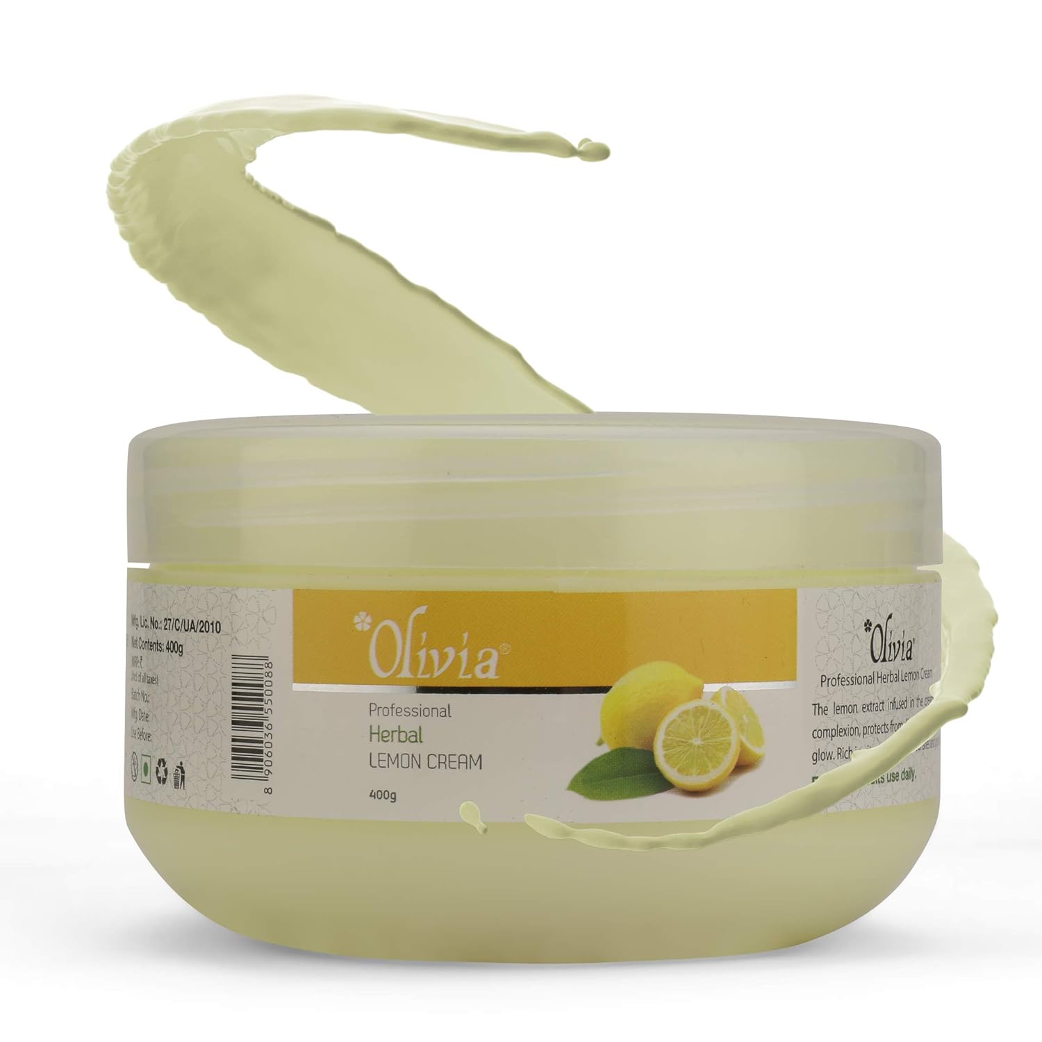 Olivia Herbal Lemon Facial Massage Cream 400g Olivia Herbal Lemon Facial Massage Cream 400g