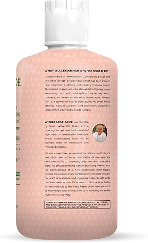 Miniatura 5 de Desbloquea el poder de Whole Leaf Aloe Vera - Infundido con el delicioso sabor de la baya de kiwi. Nuestra fórmula patentada cuenta con la más alta