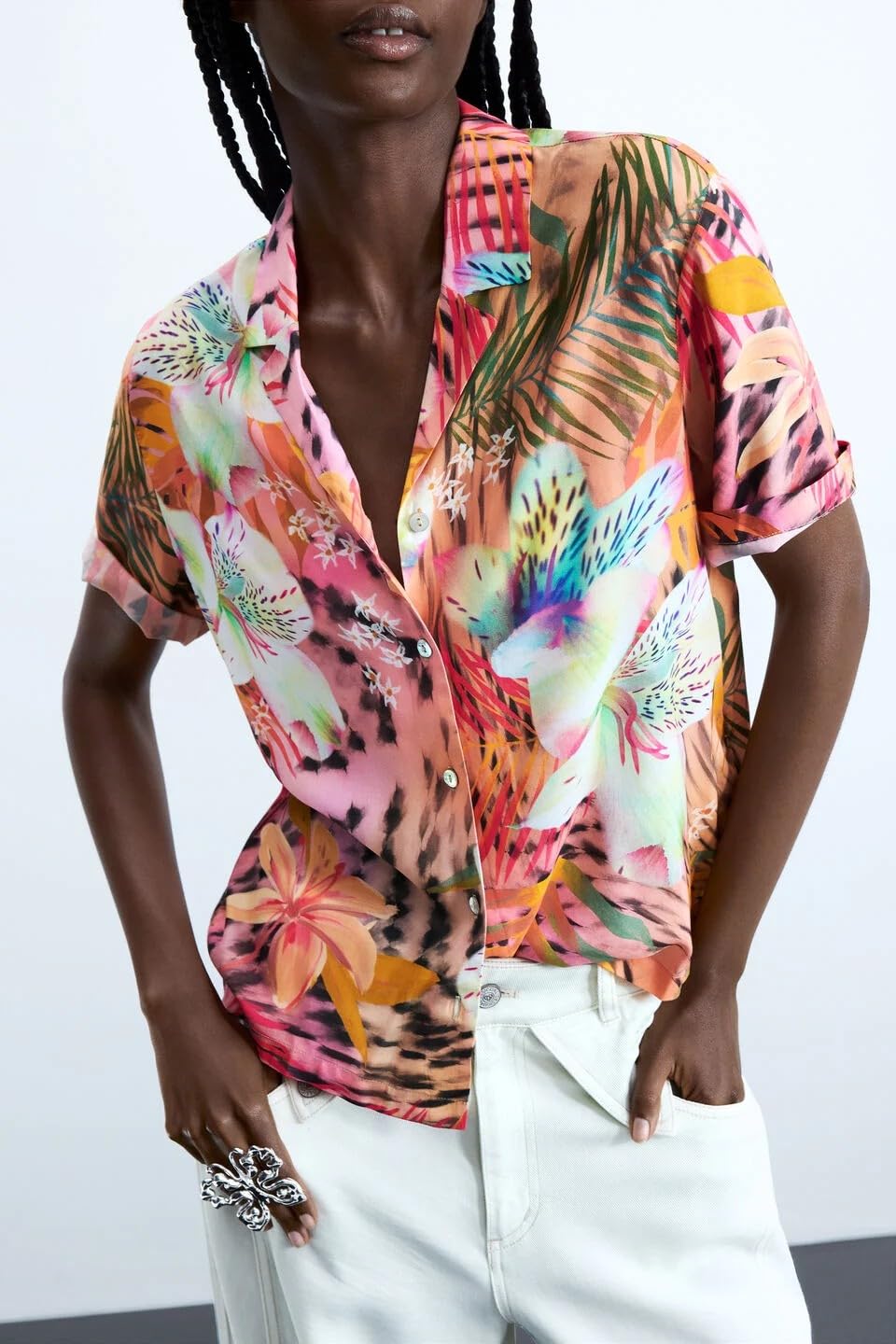 Desigual Damen Swim Nasau T-Shirt