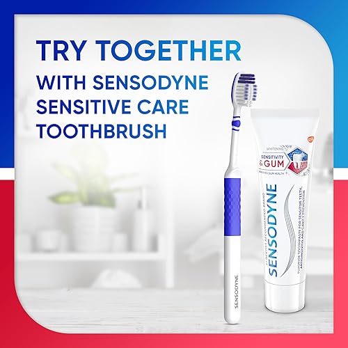 Miniatura 10 de Sensodyne Sensitivity & Gum Whitening Toothpaste, Toothpaste for Sensitive Teeth & Gum Problems, 3.4 Ounces