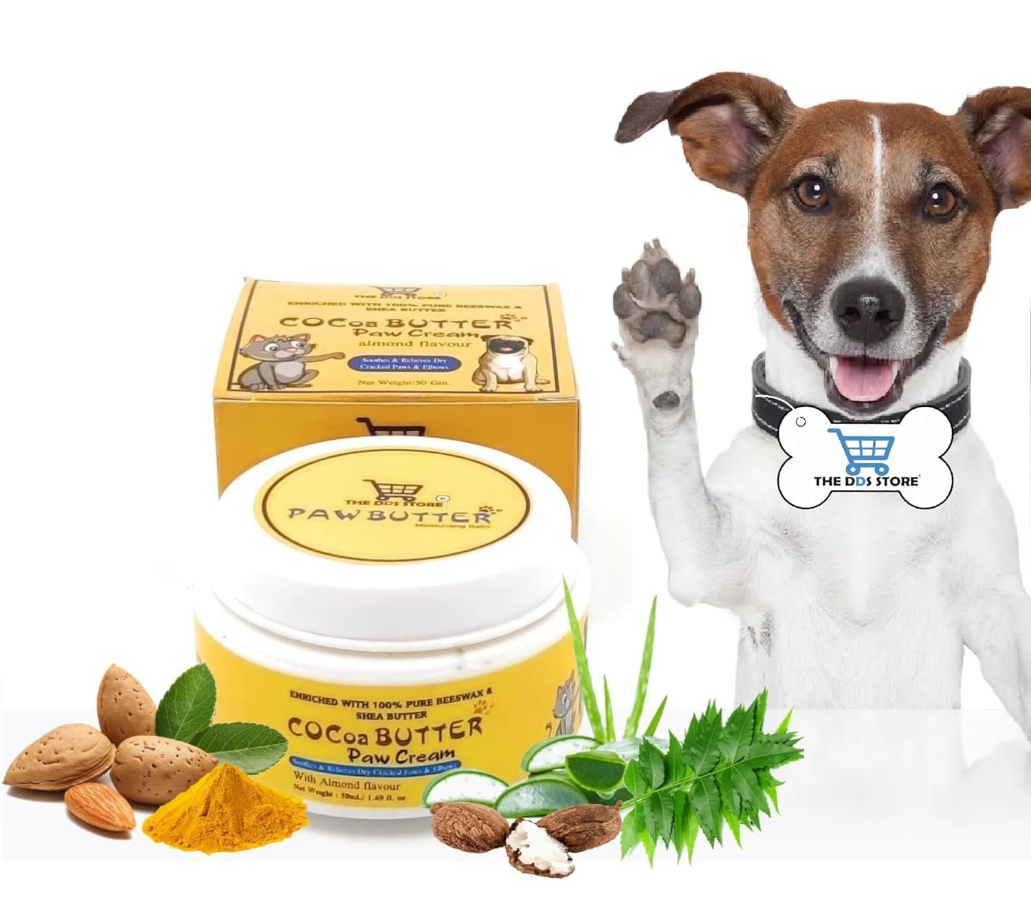 Pet Dog Paw Cocoa Butter Herbal Pet Paw Cream 50 ml (B0CMM4BWZT) Amazon Price History, Amazon Price Tracker