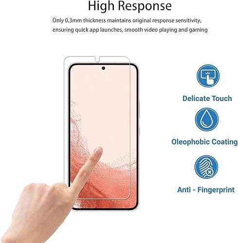 Miniatura 6 de Marco de alineación fácil diseñado para Samsung Galaxy S21 5G, protector de pantalla de vidrio templado, paquete de 2 protectores de lente de