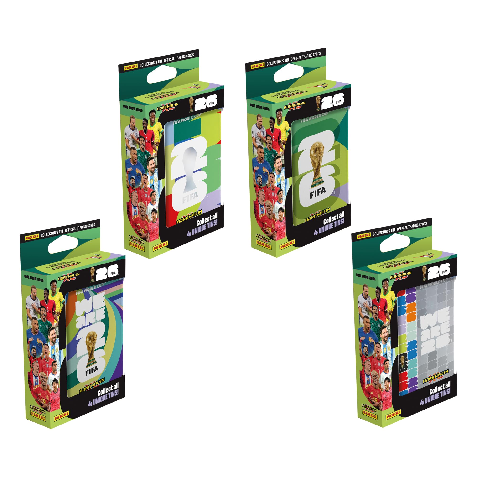 Panini - FIFA World Cup 2026 Adrenalyn XL™ - Tin Box - 192 Cartas + Cartas edición Limitada - para coleccionar y Conseguir Cartas Especiales - 4 Modelos - Entrega aleatoria - Colección Oficial — view 25