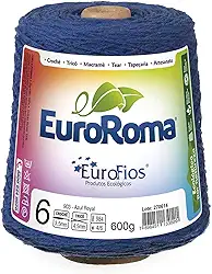 Euroroma 620903, Barbante 4/6 Fios, Multicolor
