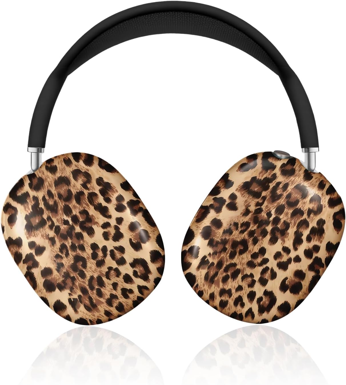 Joyleop for Airpods Max Case - Stylish Durable Hard for AirPods Max Covers, Cool Protective Headphones Case with Unique Design, Pretty Essential Accessories for Headphones, Leopard