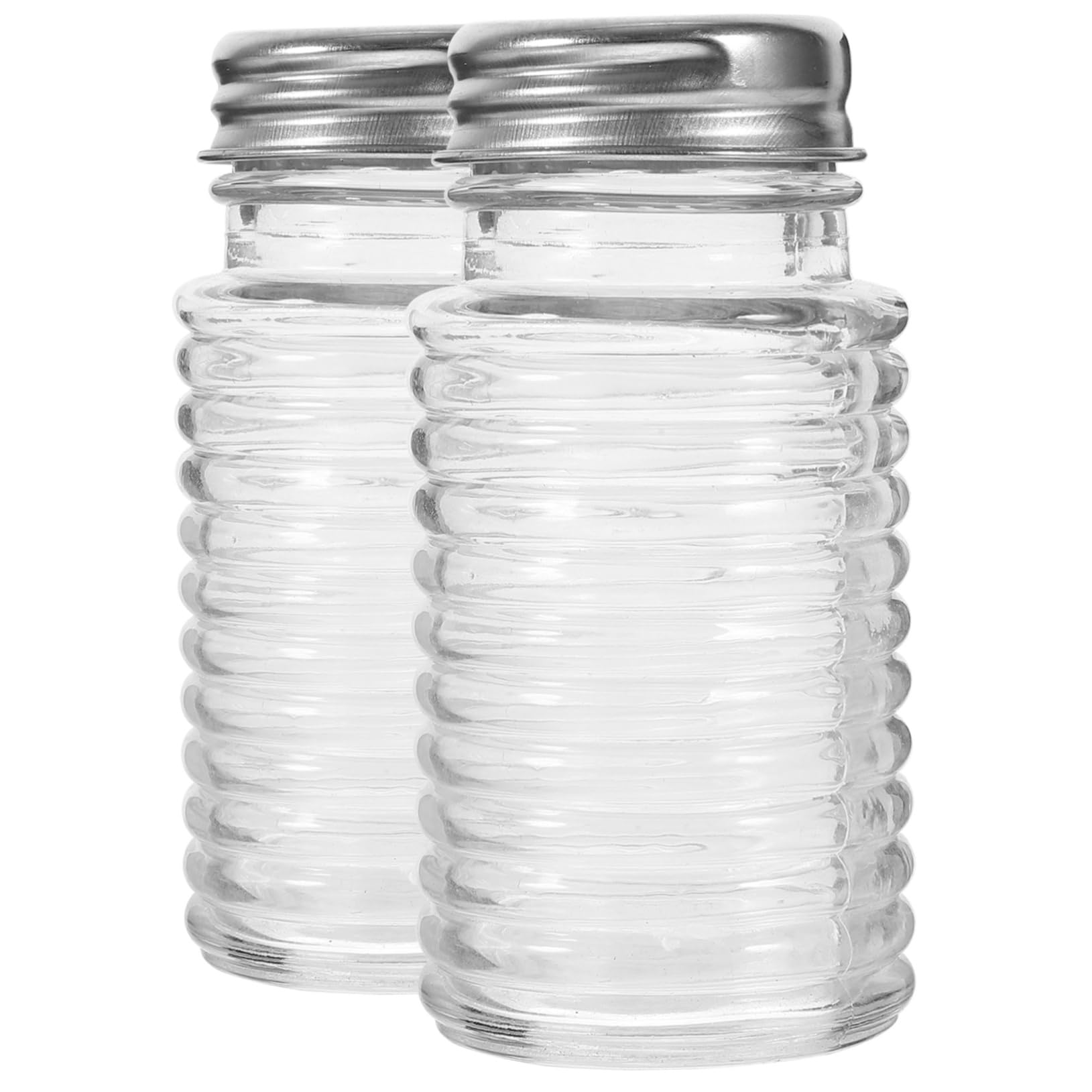 8stücke Glas Salz Und Pfefferstreuer Elegante Gewürzdispenser Für Küche Präzise Dosierung Vielseitig Einsetzbar Für Gewürze Und Kräuter