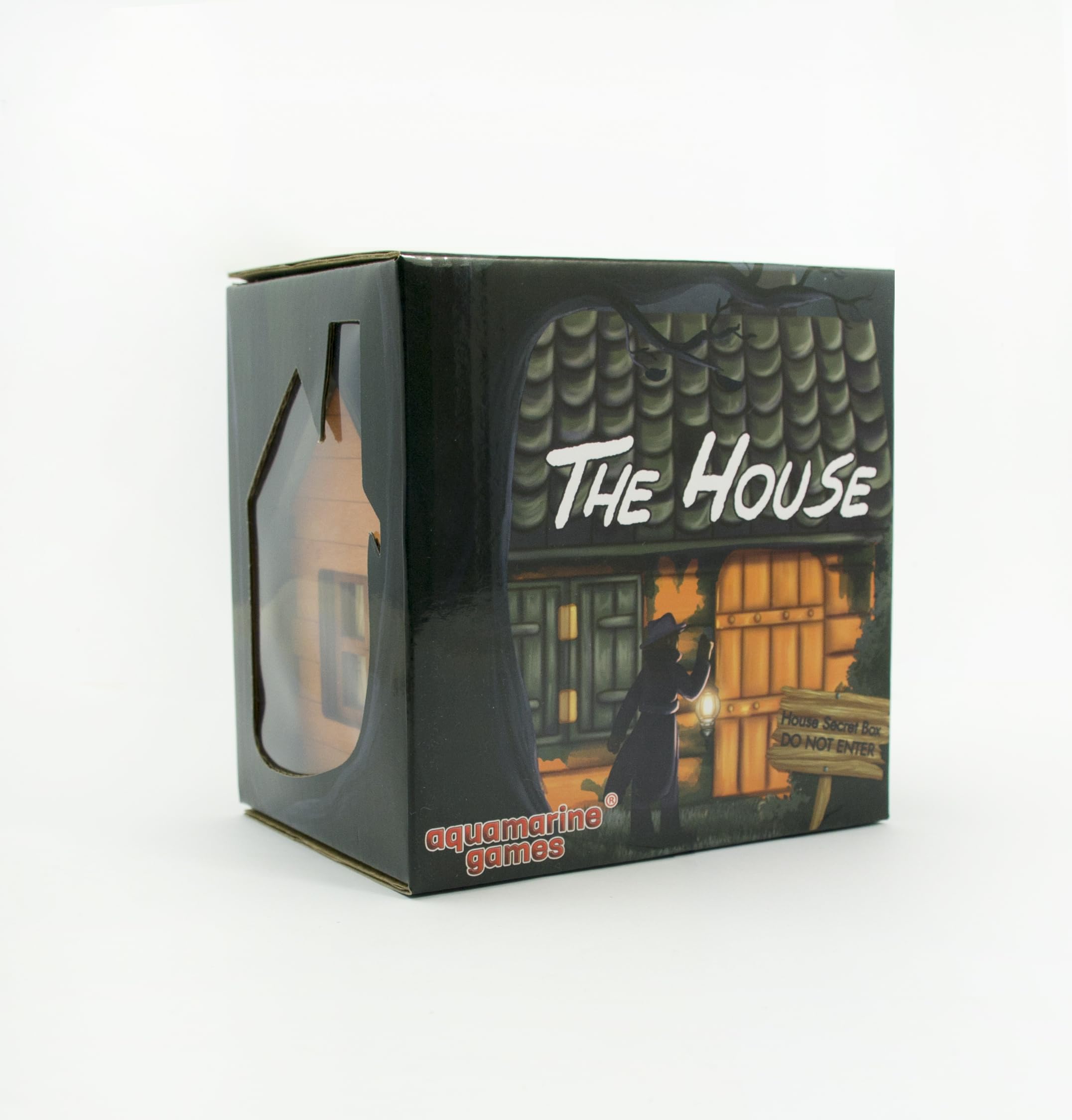 The House, Juego de Rompecabezas en Madera, Caja Secreta con Código QR, 1-6 Jugadores, A Partir de 6 Años